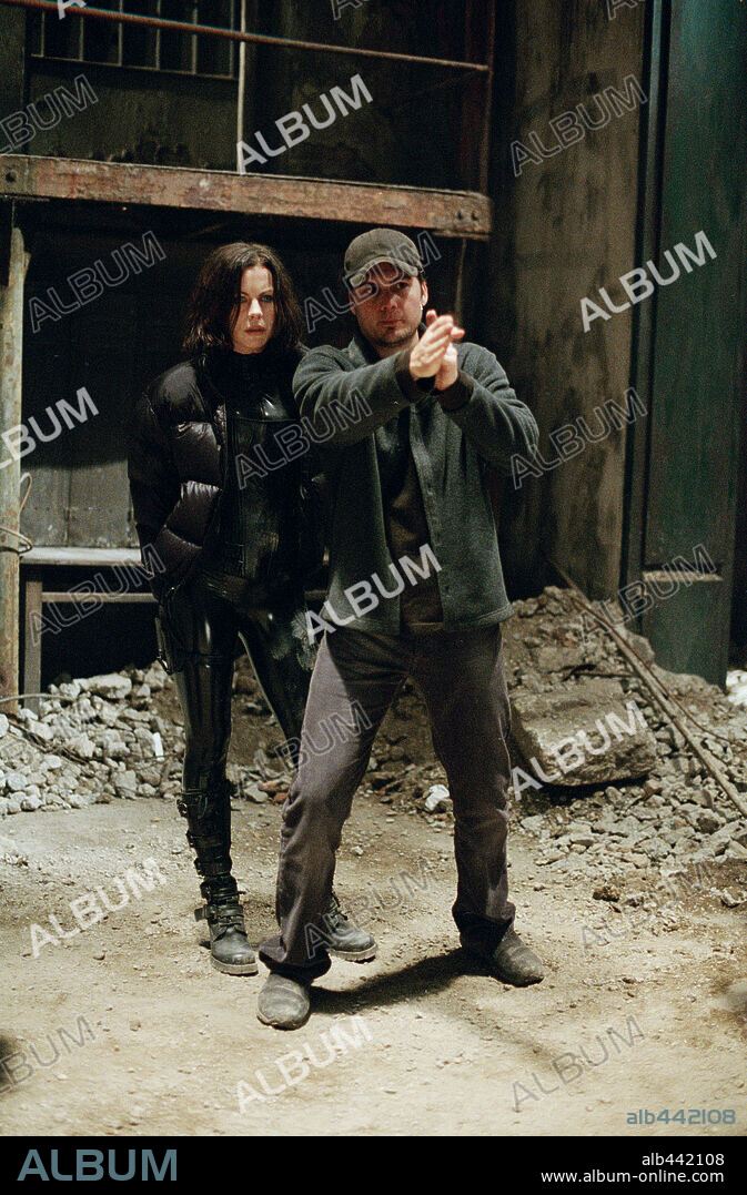 KATE BECKINSALE und LEN WISEMAN in UNDERWORLD, 2003, unter der Regie von LEN WISEMAN. Copyright SCREEN GEMS/LAKESHORE ENTERTAINMENT / ENDRENYI, EGON.