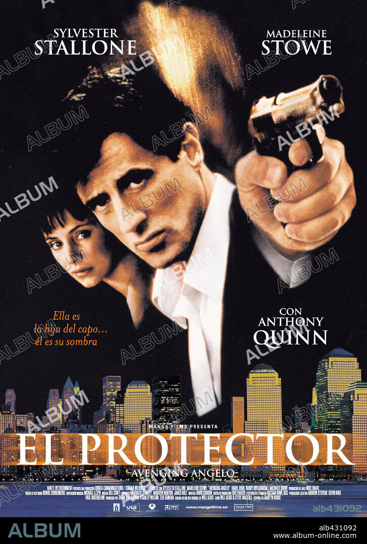 Poster of AVENGING ANGELO, 2002, directed by MARTYN BURKE. Copyright DANTE ENTERTAINMENT/QUINTA COMMUNICATIONS/LIONWEED.