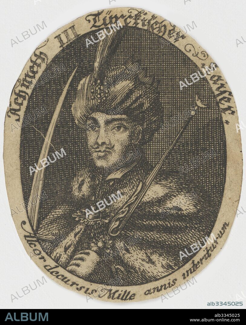 ANONYMOUS. Sultan Ahmed III (1673-1736).
