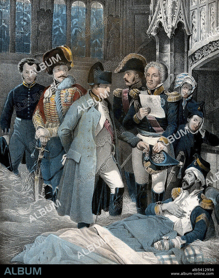 The Battle of Austerlitz (December 2, 1805) was one of the most important and decisive engagements of the Napoleonic Wars. In what is widely regarded as the greatest victory ever achieved by Napoleon, the Grande Armée of France defeated a larger Russian and Austrian army led by Tsar Alexander I and Holy Roman Emperor Francis II. The battle occurred near the town of Austerlitz in the Austrian Empire (modern-day Slavkov u Brna in the Czech Republic). Austerlitz brought the War of the Third Coalition to a rapid end, with the Treaty of Pressburg signed by the Austrians later in the month. The battle is often cited as a tactical masterpiece. Napoleon Bonaparte (August 15, 1769 - May 5, 1821) was a French military and political leader during the latter stages of the French Revolution. As Napoleon I, he was Emperor of the French from 1804 to 1815.
