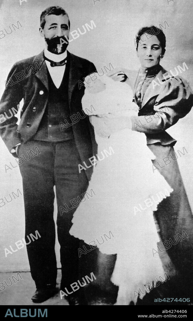 Nicolás Fanco y Salgado de Araújo (1855 - 1942). María del Pilar Bahamonde y Pardo de Andrade (1865 - 28 de febrero de 1934) , padres de Francisco Franco, 1892.