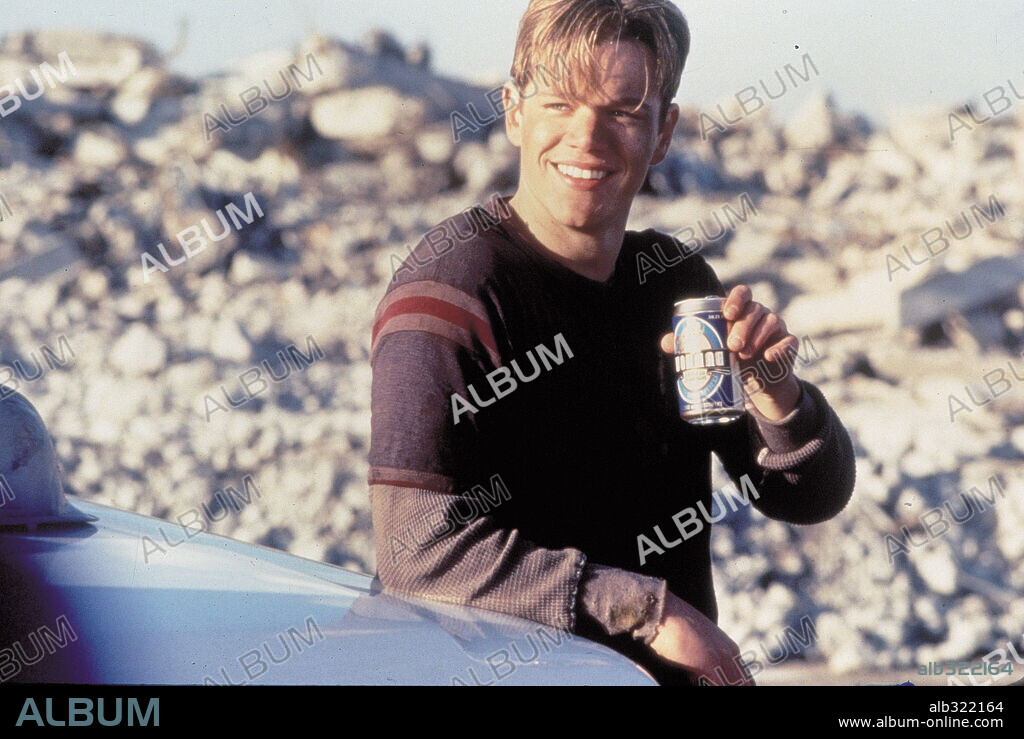MATT DAMON en EL INDOMABLE WILL HUNTING, 1997 (GOOD WILL HUNTING), dirigida por GUS VAN SANT. Copyright MIRAMAX.