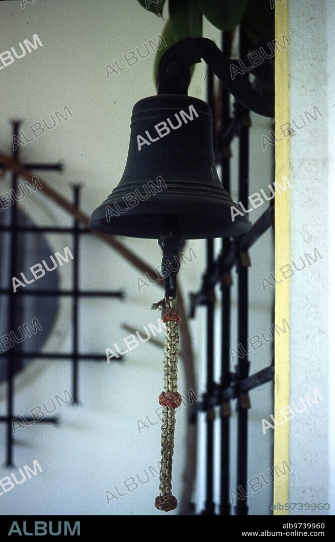 21 mayo 1987. Estoril. Villa Giralda, residencia de Don Juan de Borbón, conde de Barcelona.