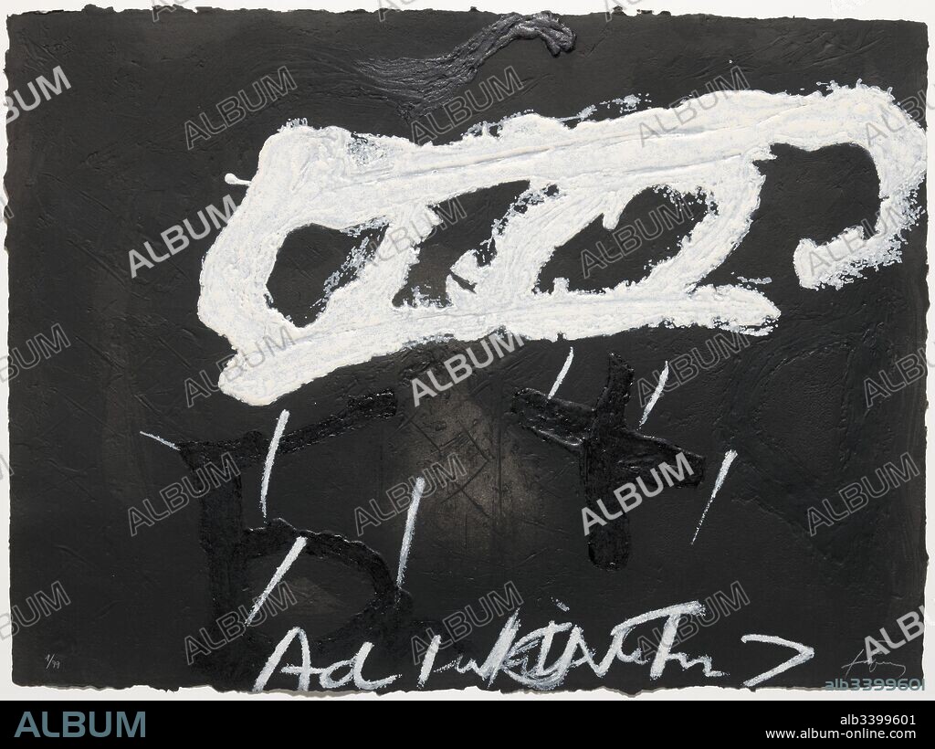 ANTONI TÀPIES. Antoni Tapies / 'Gran pintura gris', 1955.