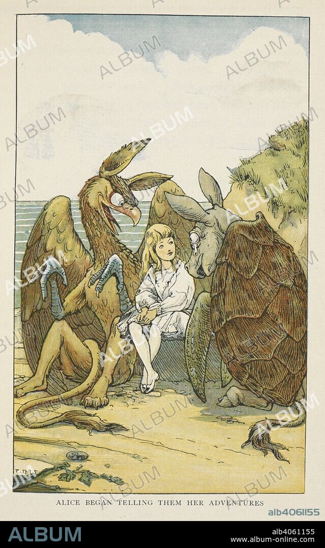 ヒグチユウコ　複製画　ALICE in WONDERLAND Alice in Wonderland Wooden Puzzle by Ceci x Mosaic – Ceci