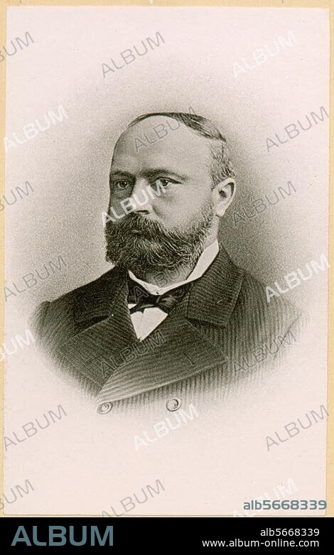 Baumbach, Rudolf Dichter, Kranichfeld bei Meiningen 28.9.1840 - Meiningen 22.9.1905. Porträtaufnahme, um 1880. Berlin, Sammlung Archiv für Kunst und Geschichte.