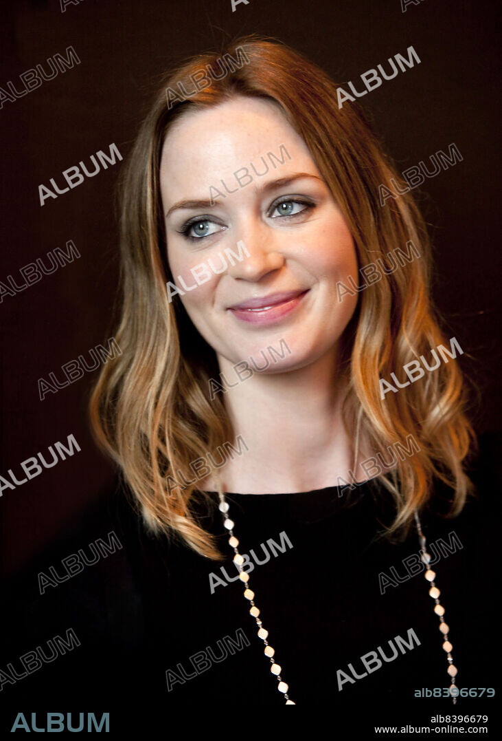 EMILY BLUNT. February 12, 2011 - Los Angeles, California, USA - Emily Blunt ''The Adjustment Bureau'' from 2/12/11 (Credit Image: © Armando Gallo/ZUMA Studio).