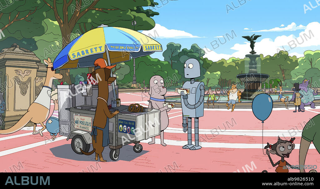 ROBOT DREAMS, 2023, directed by PABLO BERGER. Copyright ARCADIA MOTION PICTURES.