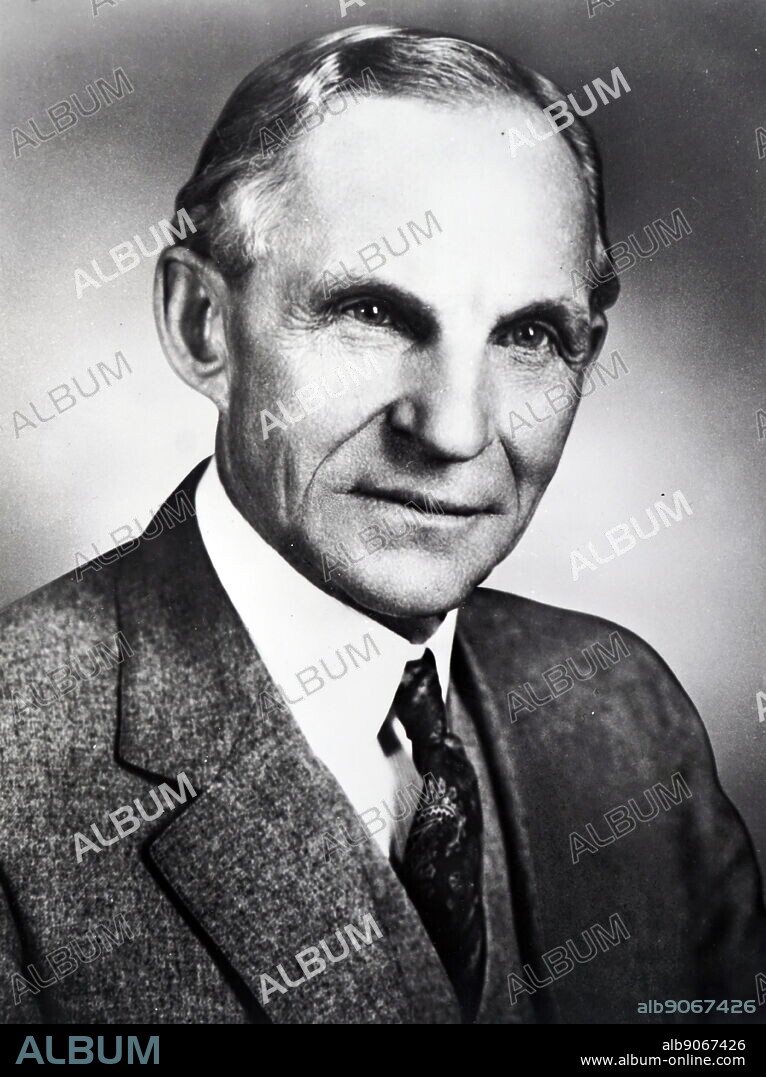 Henry Ford (July 30, 1863 - April 7, 1947) was an American captain of industry and a business magnate, the founder of the Ford Motor Company, and the sponsor of the development of the assembly line technique of mass production.
