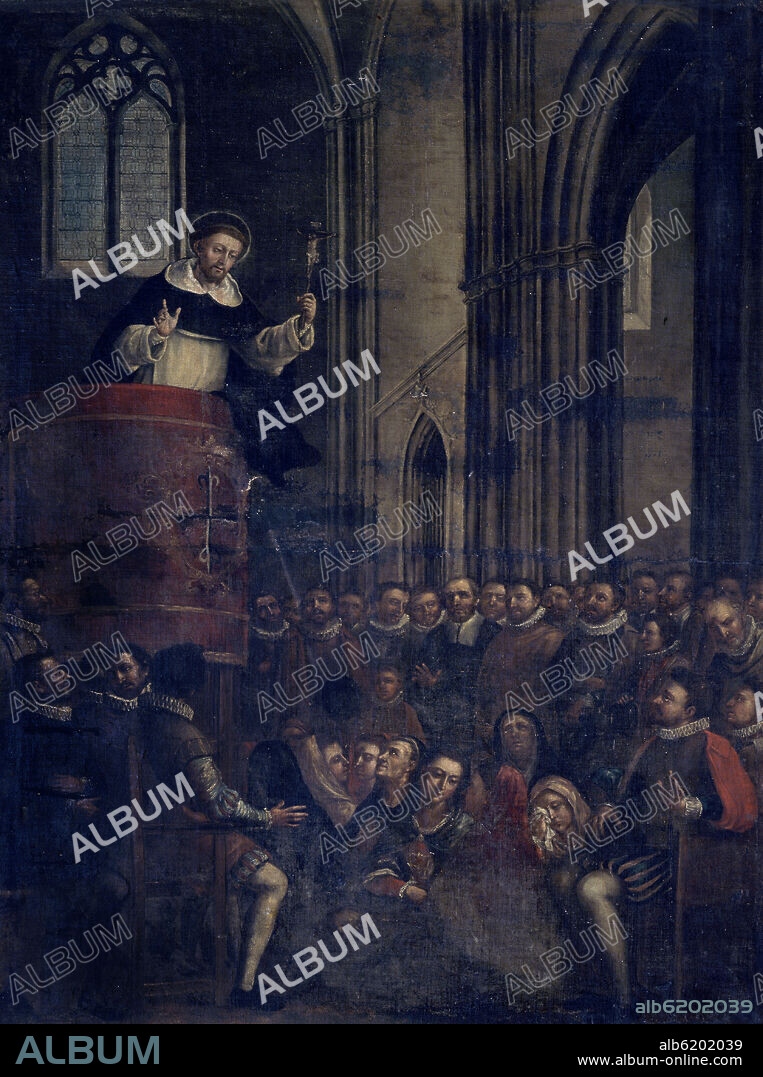 JUAN DEL CASTILLO. SAN VICENTE FERRER - SIGLO XVII - BARROCO ESPAÑOL.