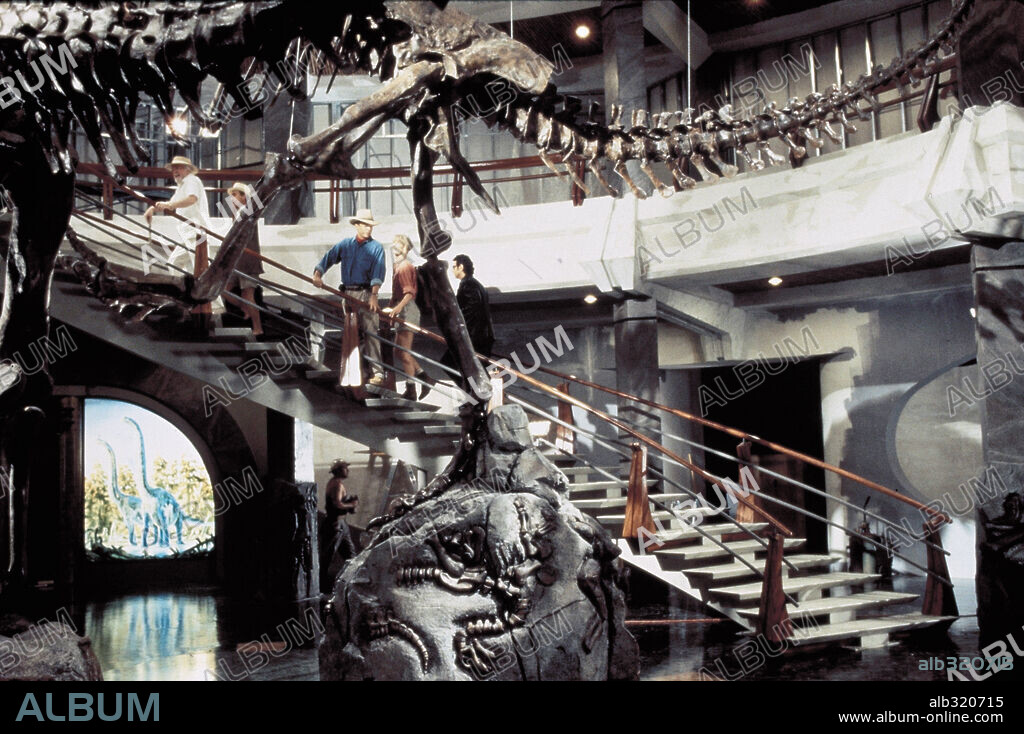 PARQUE JURASICO, 1993 (JURASSIC PARK), dirigida por STEVEN SPIELBERG. Copyright AMBLIN/UNIVERSAL.