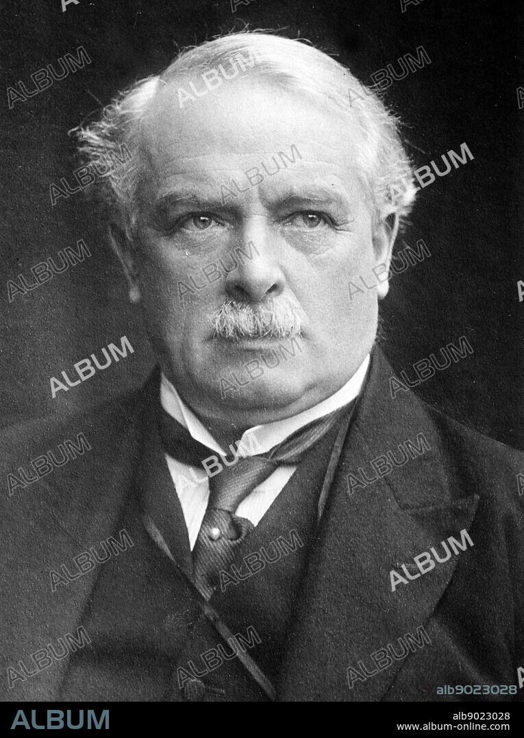 Photographic portrait of David Lloyd George (1863-1945) a British Liberal politician and former Chancellor of the Exchequer. Dated 20th Century.