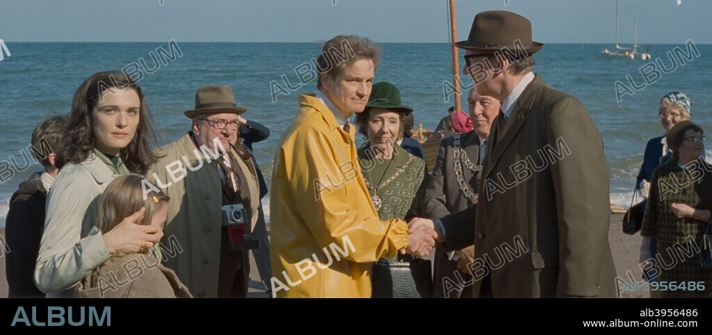 COLIN FIRTH and RACHEL WEISZ in THE MERCY, 2017, directed by JAMES MARSH. Copyright BBC FILMS.