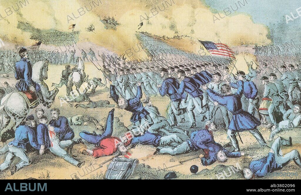 The Battle of Fredericksburg was fought December 11-15, 1862, in and around Fredericksburg, Virginia, between General Robert E. Lee's Confederate Army of Northern Virginia and the Union Army of the Potomac, commanded by Major General Ambrose E. Burnside. The Union army's futile frontal assaults on December 13 against entrenched Confederate defenders on the heights behind the city is remembered as one of the most one-sided battles of the American Civil War, with Union casualties more than twice as heavy as those suffered by the Confederates.