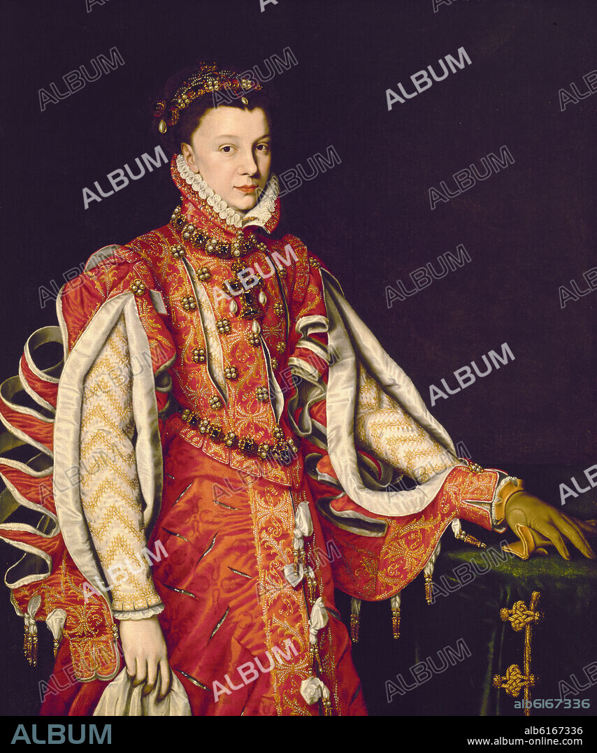 ALONSO SANCHEZ COELLO (1531-1588). ¡CONSULTAR DISPONIBILIDAD! - ISABEL DE VALOIS.1560.