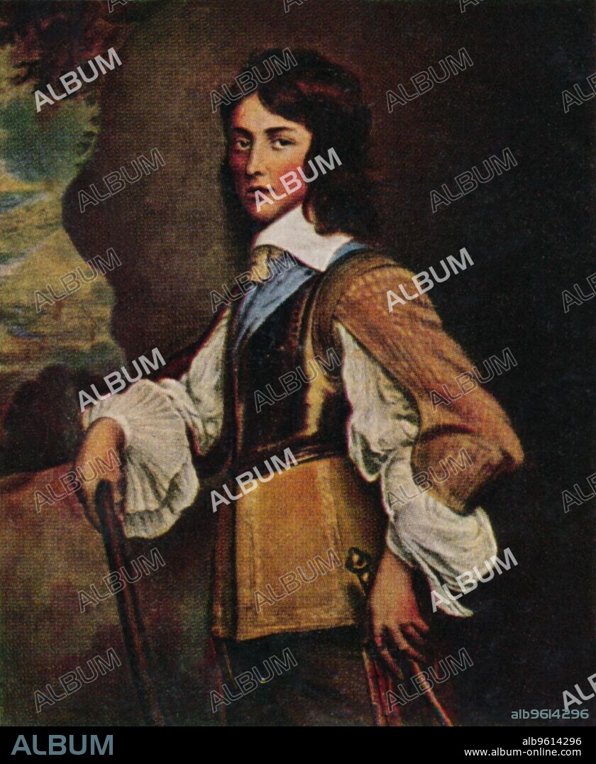 'Prinz Wilhelm II. V. Nassau-Oranien 1626-1650'.1934. William II, Prince of Orange (1626-1650). From "Die Großen der Weltgeschichte". [Eckstein-Halpaus, Dresden, 1934].