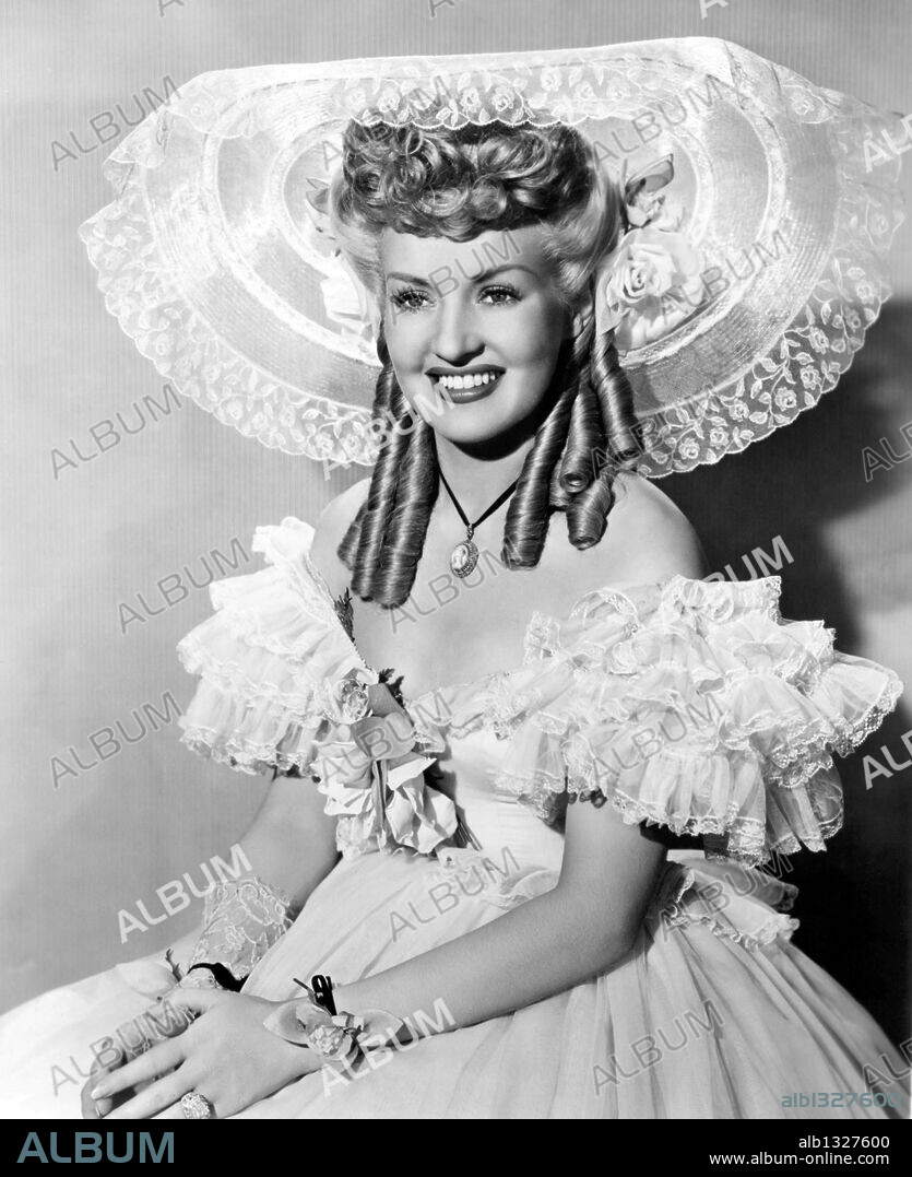 BETTY GRABLE in CONEY ISLAND, 1943, directed by WALTER LANG. Copyright 20TH CENTURY FOX.