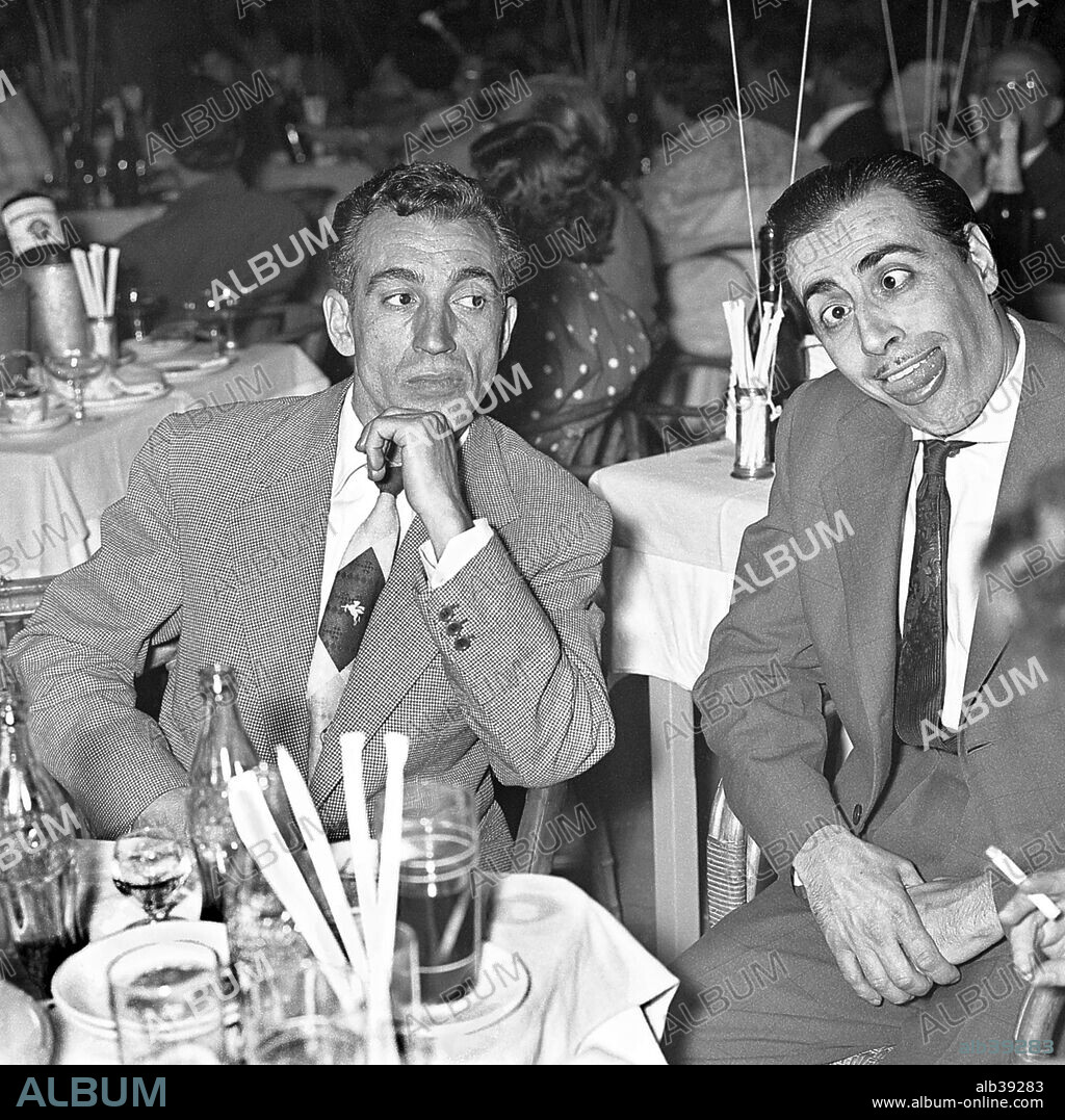El humorista español Miguel Gila fotografiado en 1959.
