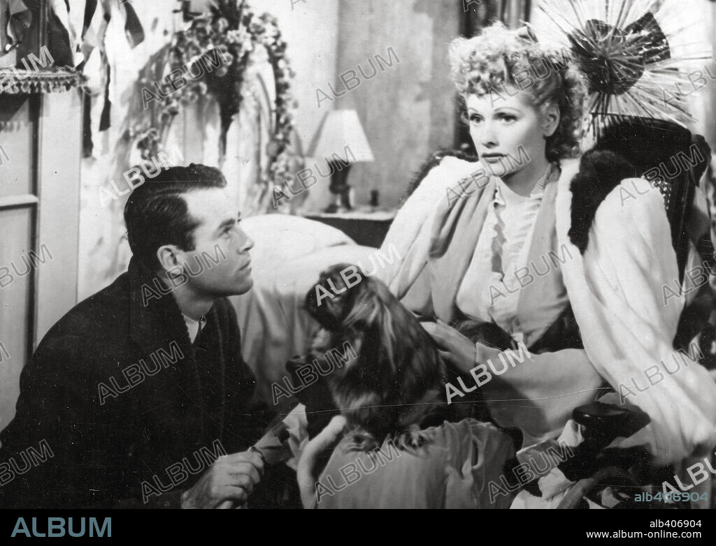 HENRY FONDA and LUCILLE BALL in THE BIG STREET, 1942, directed by IRVING REIS. Copyright RKO.