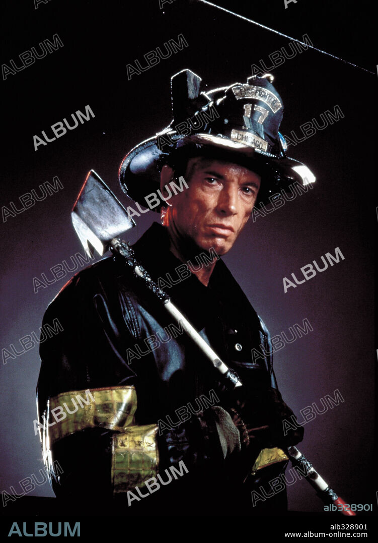 SCOTT GLENN en LLAMARADAS, 1991 (BACKDRAFT), dirigida por RON HOWARD. Copyright UNIVERSAL PICTURES.