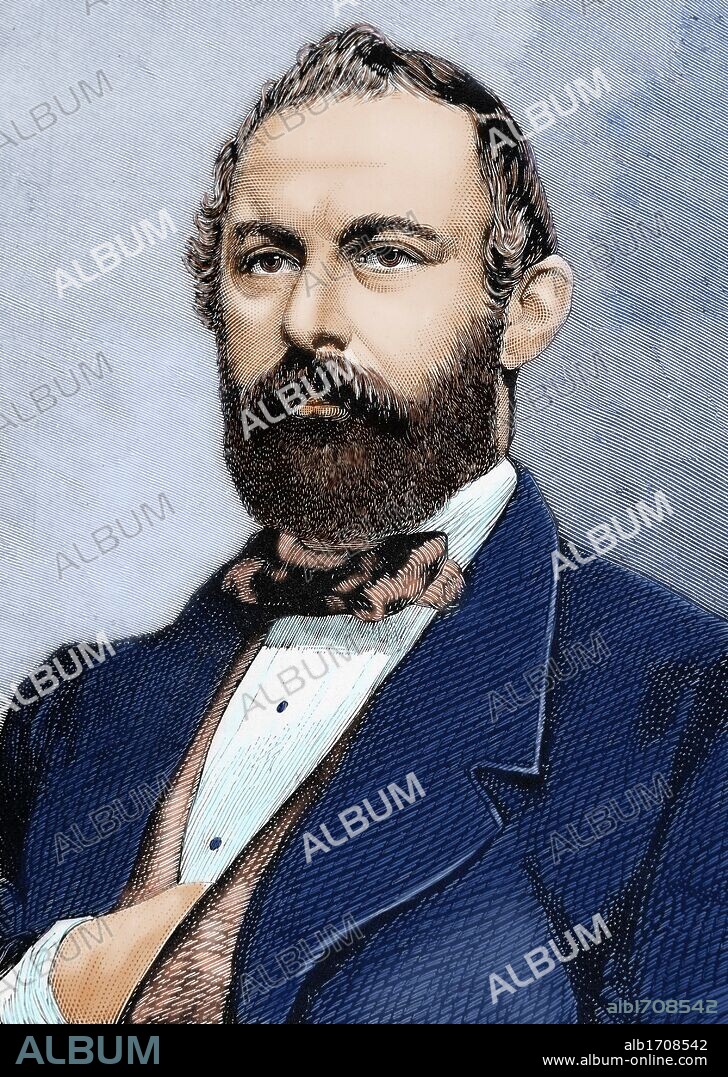 CARLOS XV (Estocolmo,1826-Malmö,1872). Rey de SUECIA y NORUEGA (1859-1872). Hijo de Oscar I. Defensor del Panescandinavismo, prometió su ayuda a Dinamarca en la disputa de este país con Alemania por la anexión de los ducados de SchleswigHolstein y Lauenburg. Finalmente tuvo que mantenerse neutral en la guerra de 1864. Grabado coloreado.