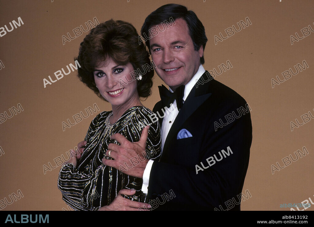 ROBERT WAGNER und STEFANIE POWERS in HART TO HART-TV, 1979. Copyright COLUMBIA PICTURES TELEVISION.