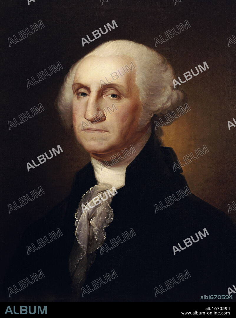 George Washington  Rembrandt Peale (1778-1860 American).