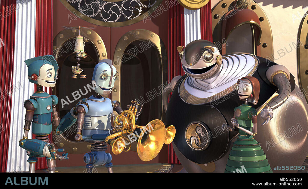 ROBOTS, 2005, réalisé par CARLOS SALDANHA et CHRIS WEDGE. Copyright FOX ANIMATION STUDIOS / BLUE SKY STUDIOS.