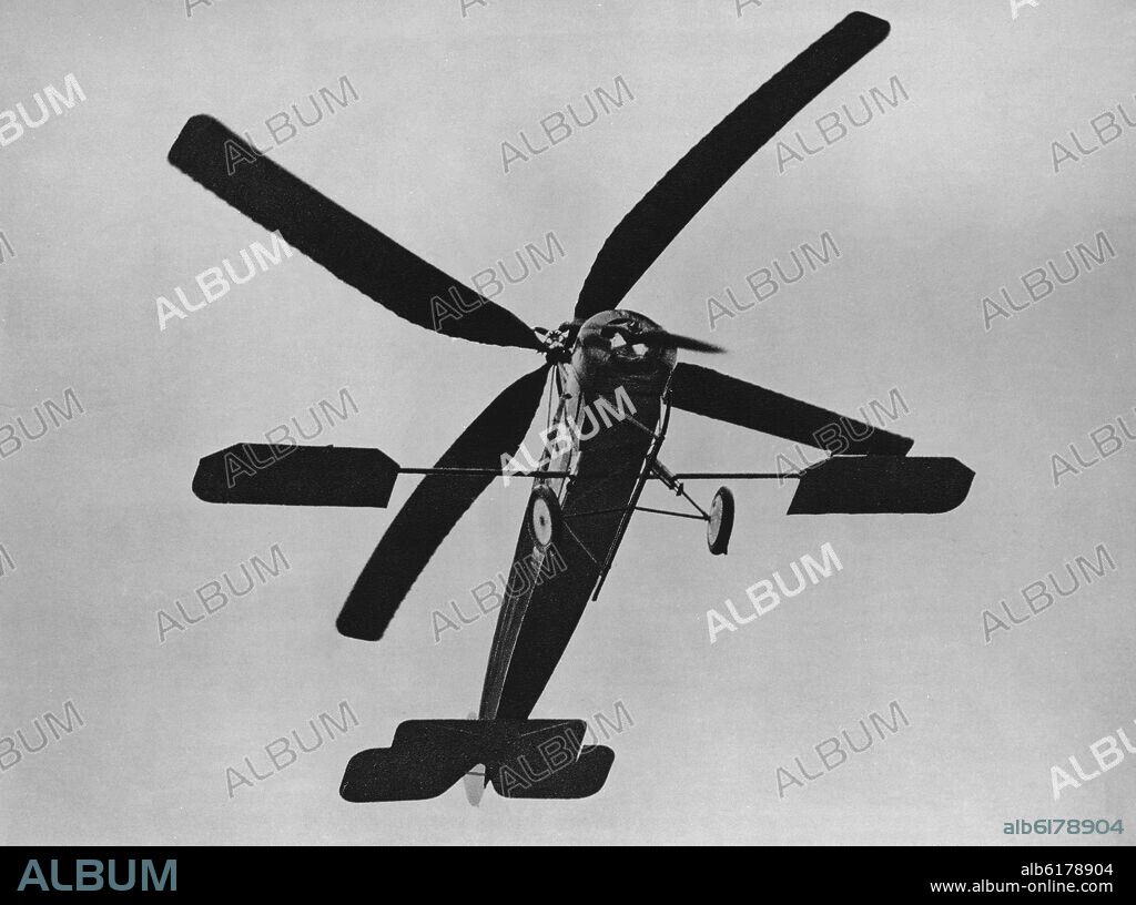 JUAN DE LA CIERVA Y CODORNIU (1895-1936). AUTOGIRO INVENTADO EN 1923.