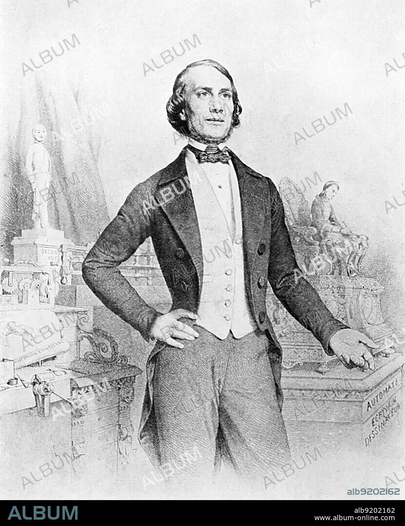 Jean-Eugene Robert-Houdin (1805-1871) was a French watchmaker, magician and illusionist, widely recognized as the father of the modern style of conjuring. American magician and escape artist Harry Houdini (born Ehrich Weiss) adopted the stage name Houdini in honor of him.