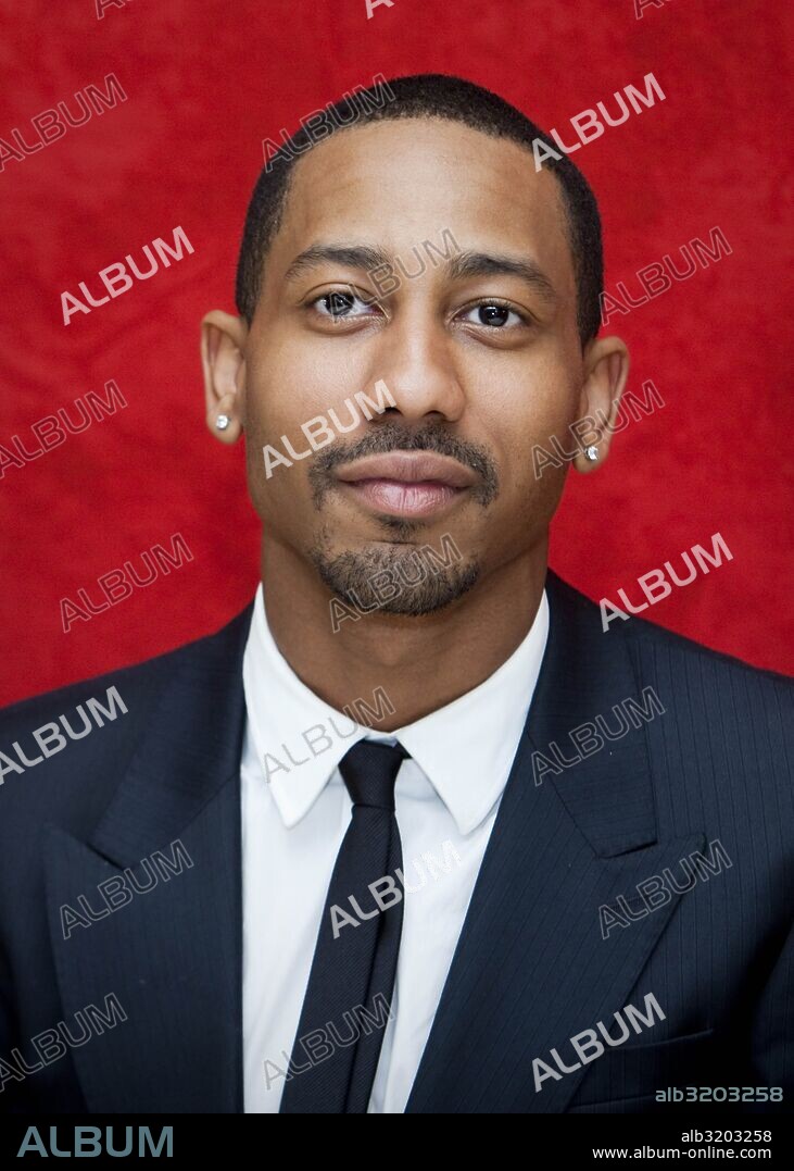 BRANDON T. JACKSON. February 14, 2011 - Hollywood, California, U.S. - Actor Brandon T. Jackson of the film ''Big Momma's House'' in Los Angeles, California on February 14, 2011. 14/02/2011