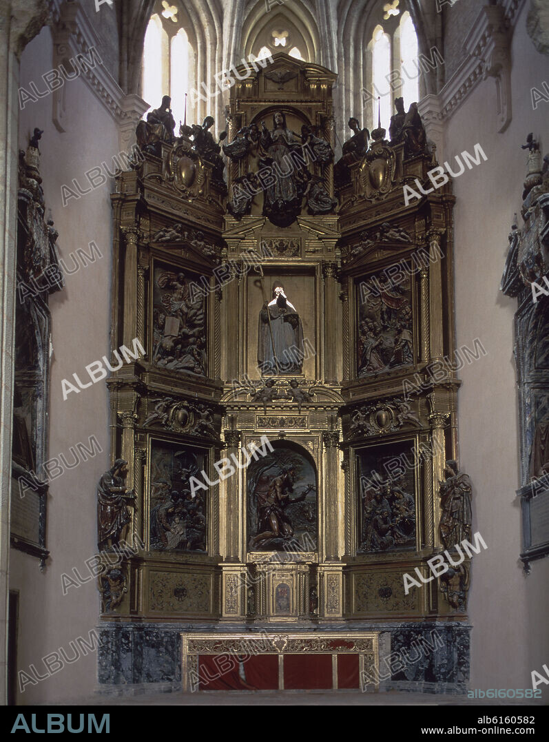 JUAN MARTíNEZ MONTAñéS. RETABLO MAYOR DE LA IGLESIA DEL MONASTERIO DE SAN ISIDORO DEL CAMPO - 1609-1613 - BARROCO ESPAÑOL  - FOTO AÑOS 80.