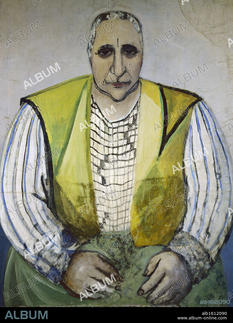 Portrait of Gertrude Stein by Pierre Tal-Coat, 1935, (1905-1985).
