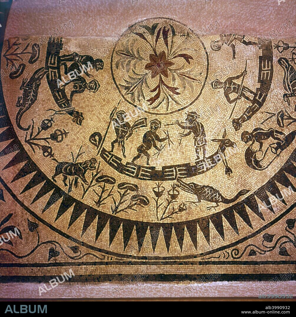 Nilotic Mosaic, Pygmies. Rome, 2nd century. Nilotic peoples are peoples indigenous to the Nile Valley they primarily adhere to Christianity and traditional faiths, including the Dinka religion.