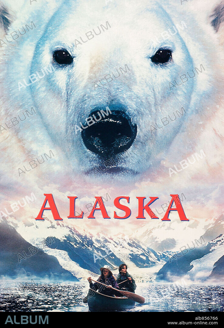 Affiche de ALASKA, 1996, réalisé par FRASER HESTON. Copyright CASTLE ROCK ENTERTAINMENT.