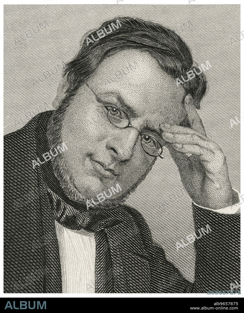 Camillo Benso, Count of Cavour (1810-61), Italian Statesman and Leading Figure in the Movement toward Italian Unification, Head and Shoulders Portrait, Steel Engraving, Portrait Gallery of Eminent Men and Women of Europe and America by Evert A. Duyckinck, Published by Henry J. Johnson, Johnson, Wilson & Company, New York, 1873.