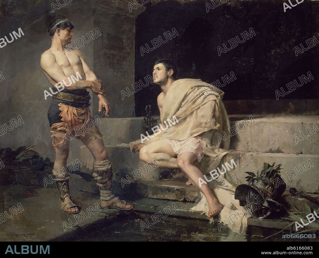 JOSE MORENO CARBONERO (1860-1942). LA META SUDANTE-ROMA 1882.