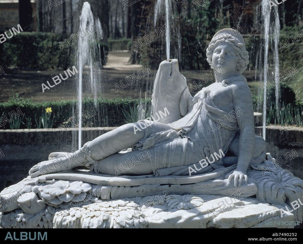 DAMIÀ CAMPENY. FUENTE DE DIANA CAZADORA - SIGLO XIX - NEOCLASICISMO ESPAÑOL.