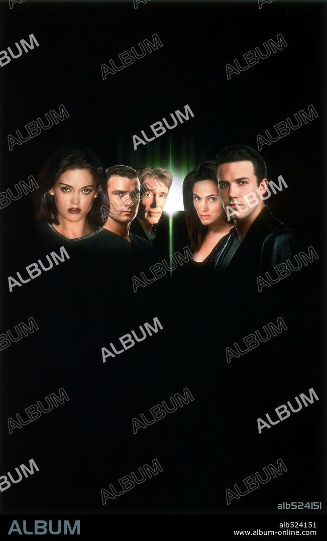 Poster de PHANTOMS, 1998, dirigida por JOE CHAPPELLE. Copyright DIMENSION FILMS.