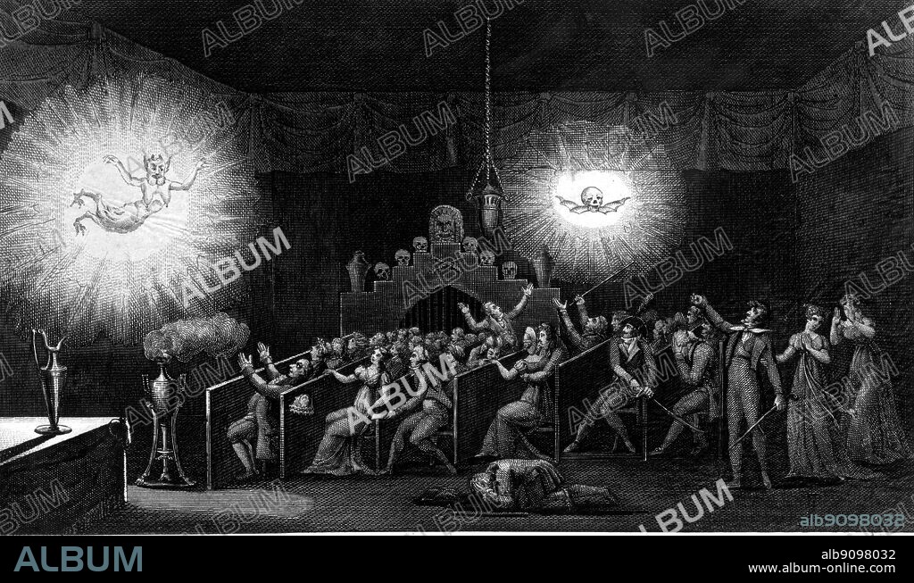 Seance: a meeting to contact the dead.