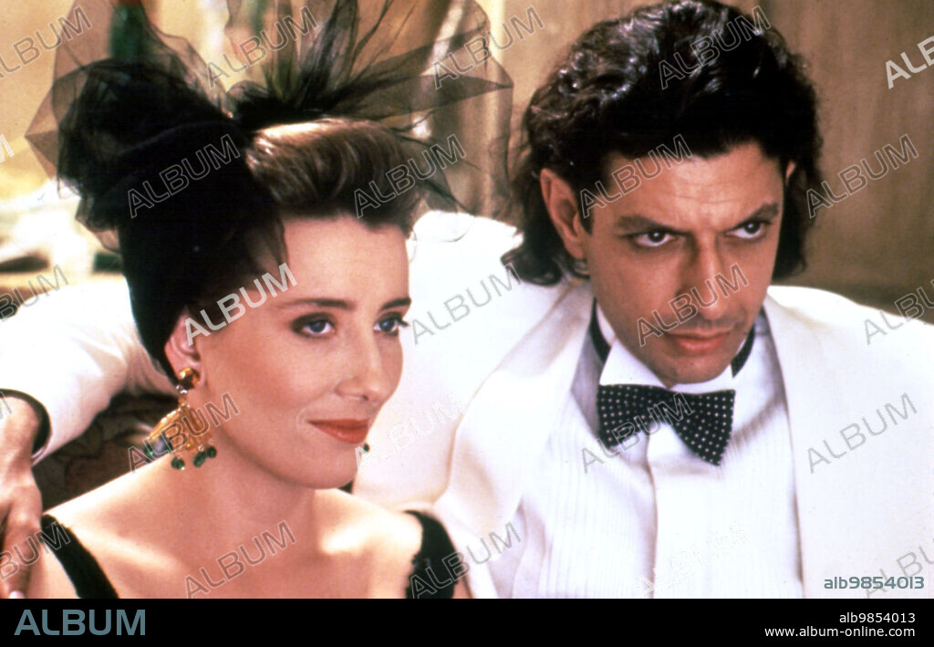 EMMA THOMPSON und JEFF GOLDBLUM in DAS LANGE ELEND, 1989 (THE TALL GUY), unter der Regie von MEL SMITH. Copyright LWT/VIRGIN VISION/WORKING TITLE.