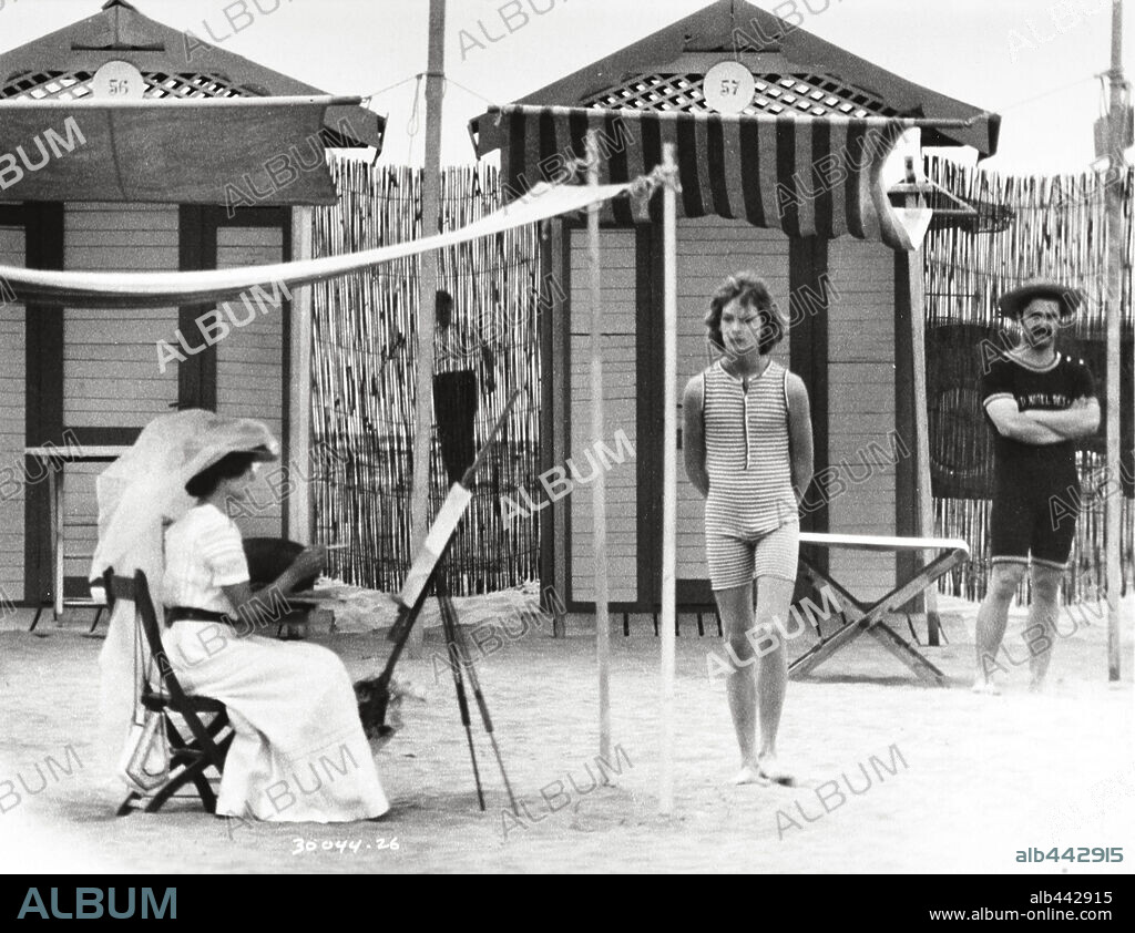 BJORN ANDRESEN in MORTE A VENEZIA, 1971, unter der Regie von LUCHINO VISCONTI. Copyright WARNER BROTHERS.