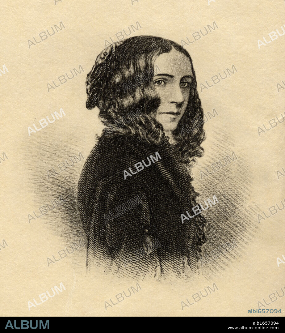 Elizabeth Barrett Browning, 1806-1861. English poet and feminist.