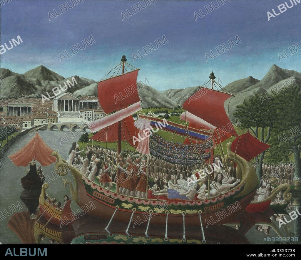 ANDRÉ BAUCHANT. Cleopatra's Barge.