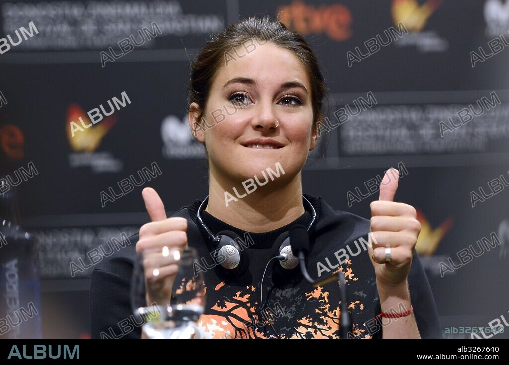 September 22, 2016 - San Sebastian, Baskenland, Spanien - Shailene Woodley during the 'Snowden' press conference at the 64th San Sebastian International Film Festival at the Kursaal Palace on September 22, 2016 in San Sebastian, Spain. 22/09/2016