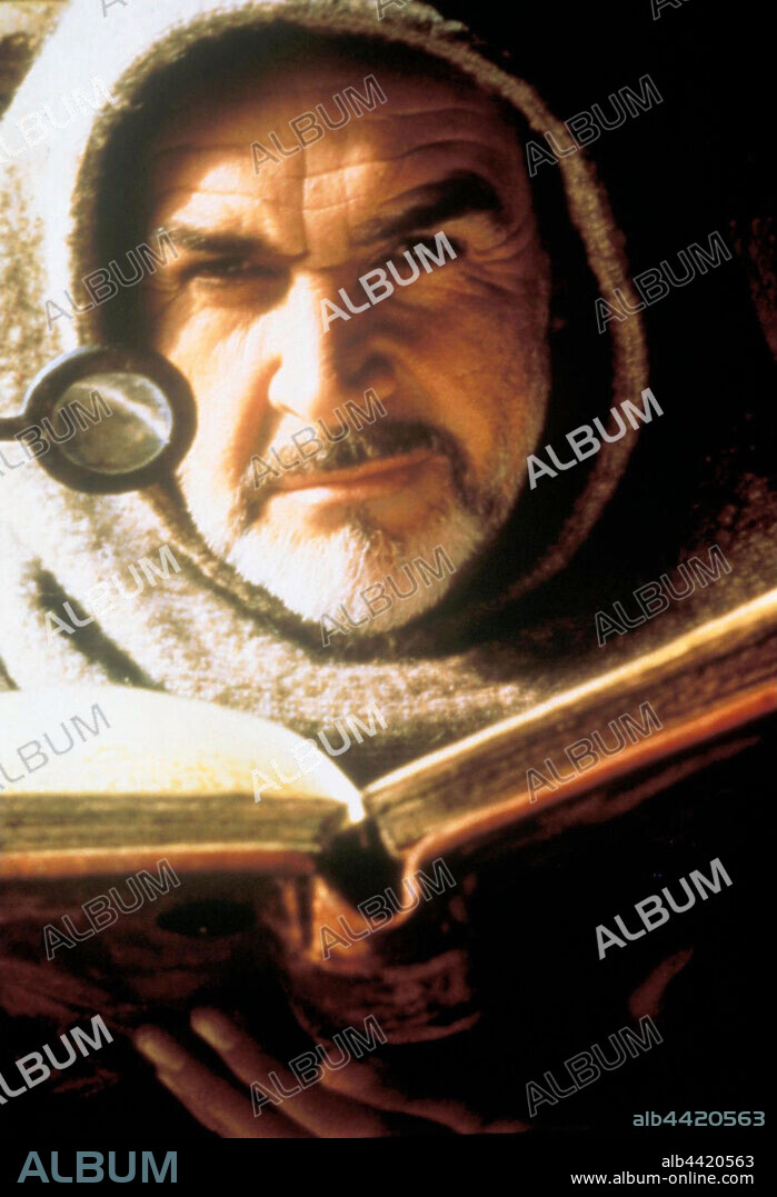 SEAN CONNERY en EL NOMBRE DE LA ROSA, 1986 (DER NAME DER ROSE), dirigida por JEAN-JACQUES ANNAUD. Copyright NEUE CONSTANTIN FILM PRODUKTION.