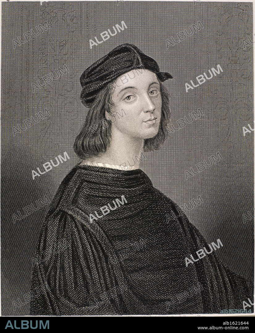ARTIST UNKNOWN. Raphael (1483-1520)   Italian Painter and Architect   Stock Montage, Inc.