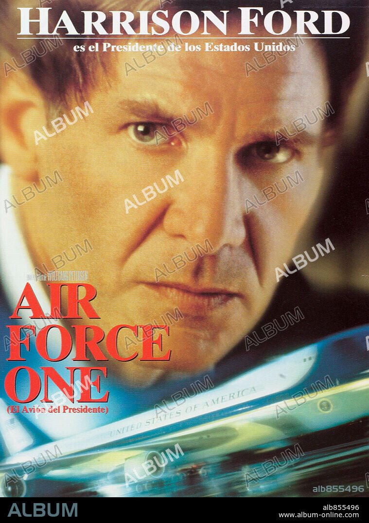 Poster of AIR FORCE ONE, 1997, directed by WOLFGANG PETERSEN. Copyright RADIANT.