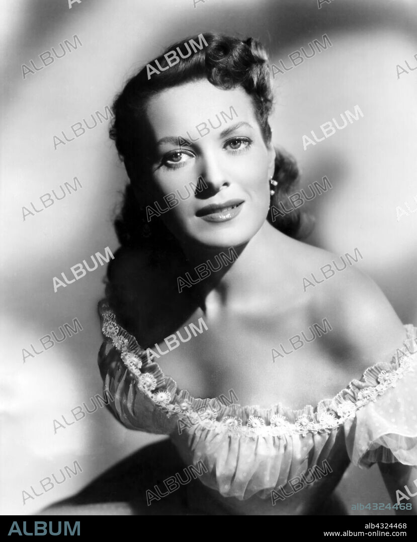 MAUREEN O'HARA dans WAR ARROW, 1953. Copyright UNIVERSAL INTERNATIONAL.