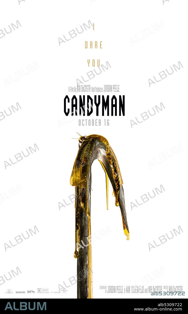 Poster de CANDYMAN, 2021, dirigida por NIA DACOSTA. Copyright Metro-Goldwyn-Mayer (MGM).